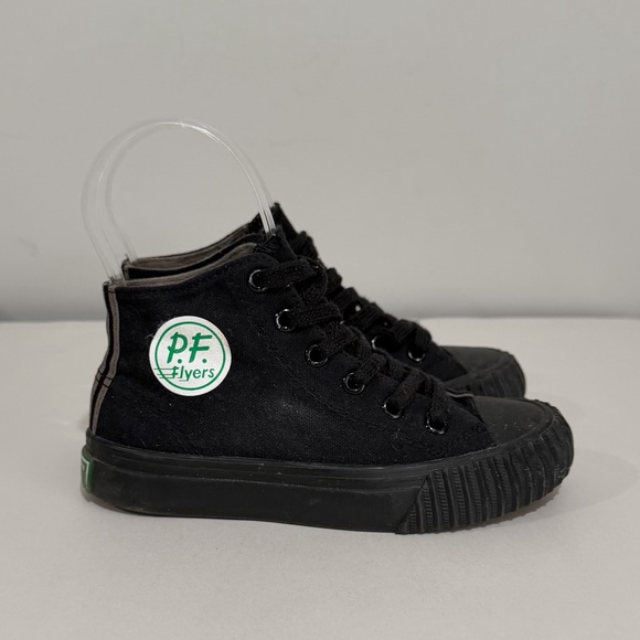 PF FLYERS 1993 Kids Center High-Top Black Size 12.5 Sandlot Unisex Classic - Picture 5 of 13